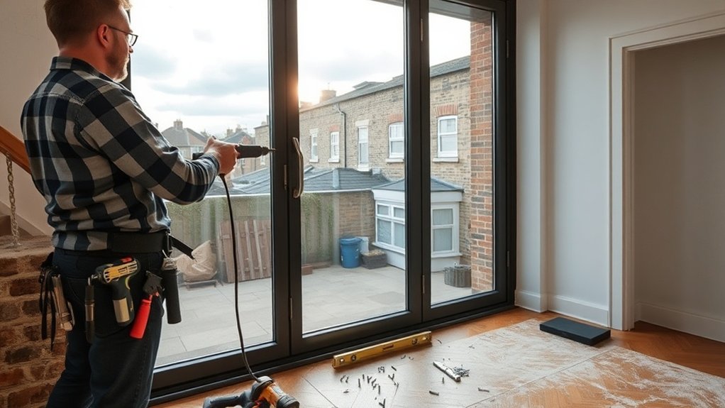 Aluminium Door Installation Moorgate