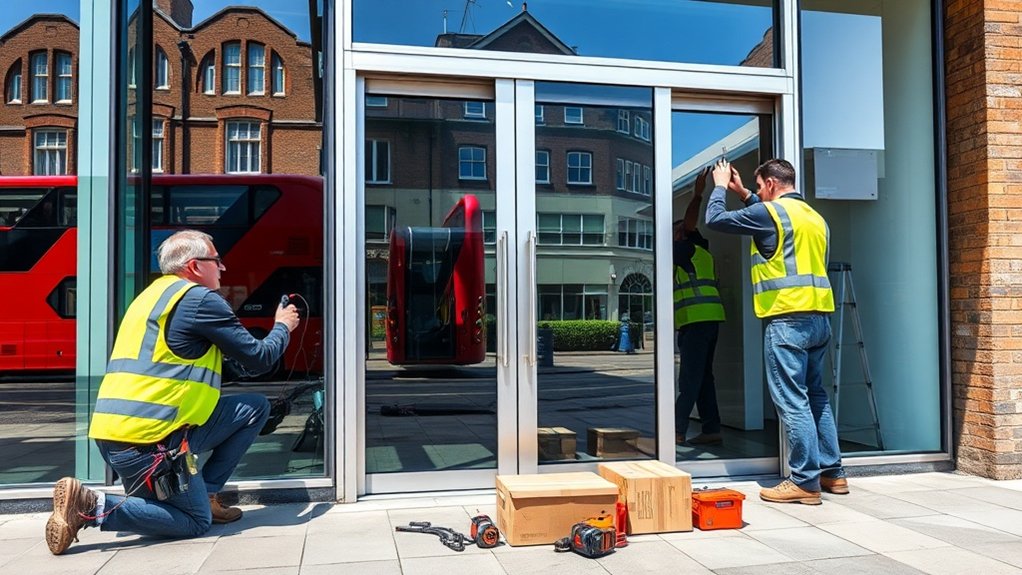 Automatic Door Installation Moorgate