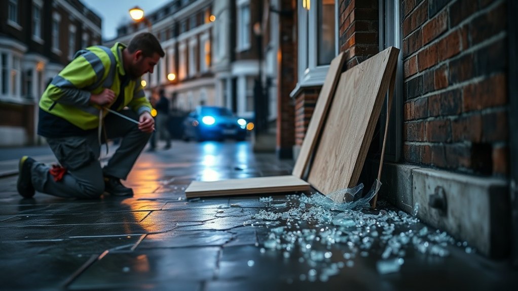 Burglary Glazing Repair Moorgate