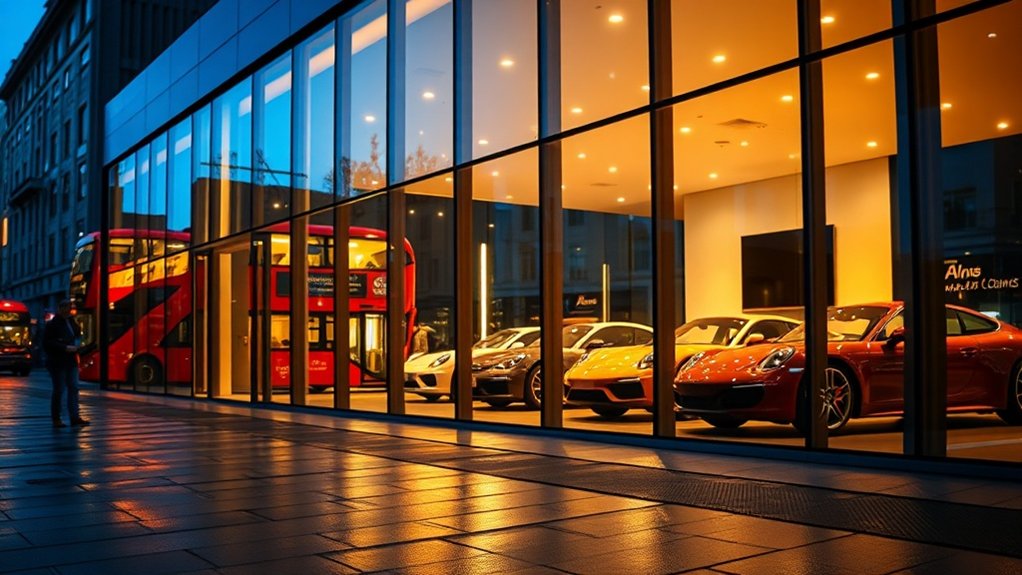 Car Showroom Glazing Moorgate