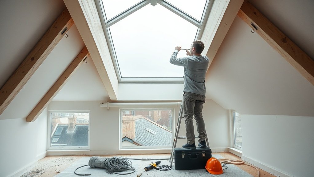 Electric Skylight Installation Moorgate