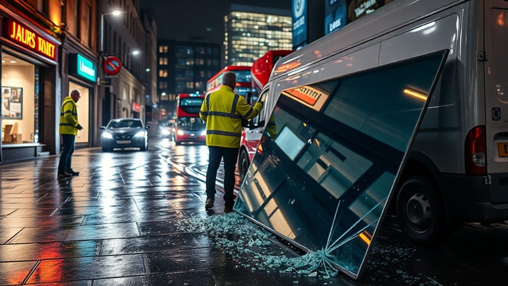 Emergency Glazing Finsbury Circus