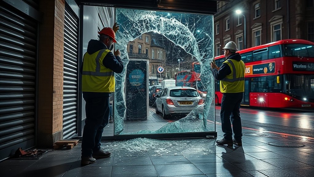 Emergency Shop Front Repair Moorgate