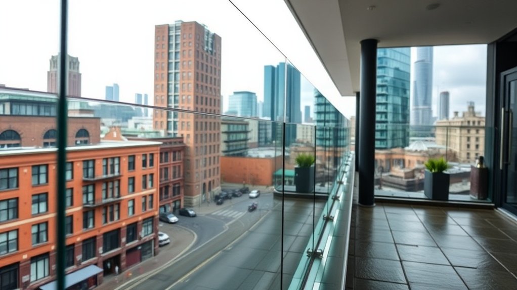Glass Balustrades Broadgate
