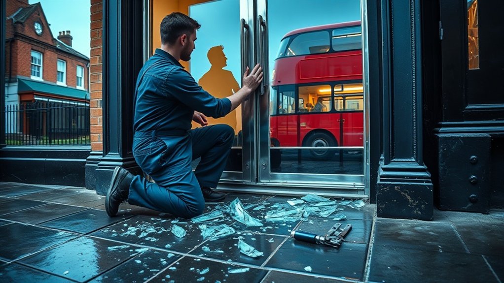 Glass Door Repair Moorgate