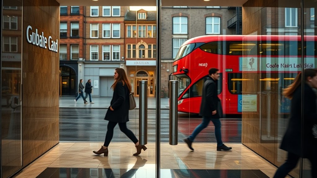 Glass Doors Finsbury Circus