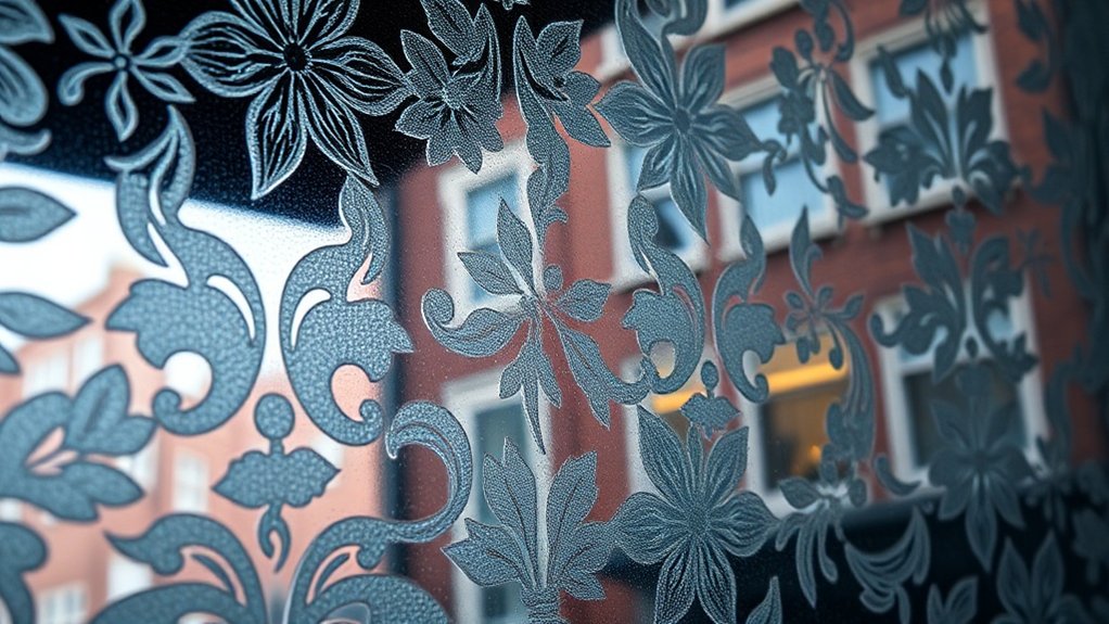 Patterned Decorative Glass Moorgate