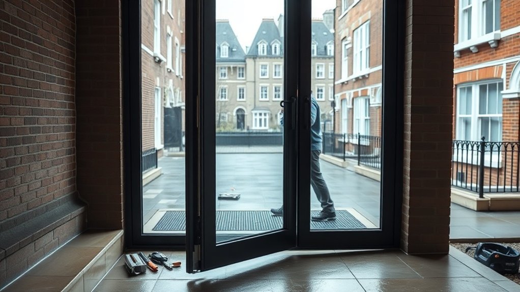 Pivot Door Installation Moorgate
