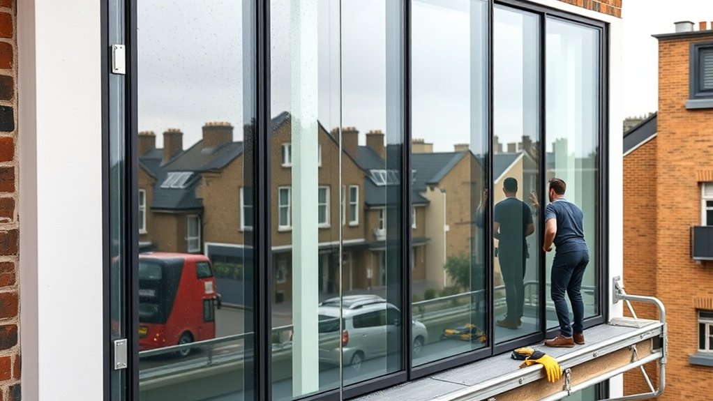 Polycarbonate to Glass Conversion Moorgate