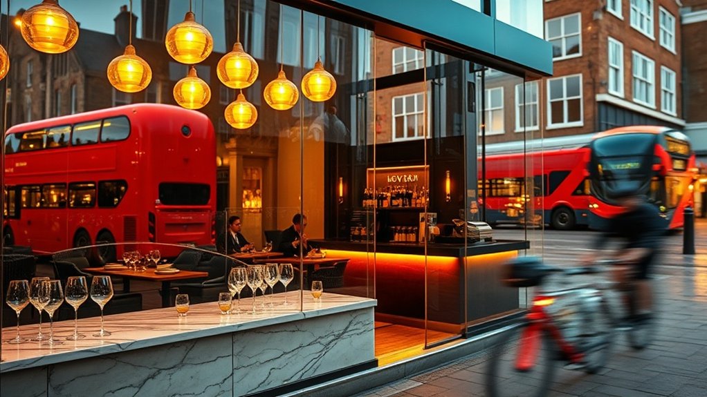 Restaurant Glazing Moorgate