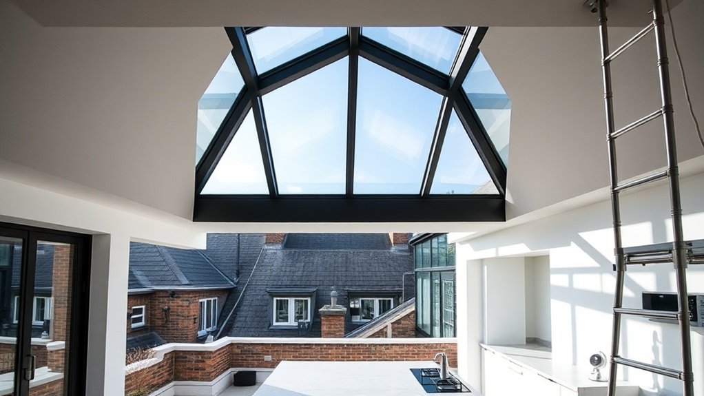 Roof Lantern Installation Moorgate