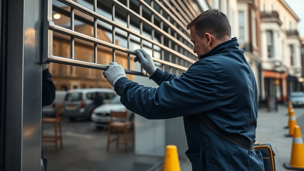 Security Grille Installation Moorgate