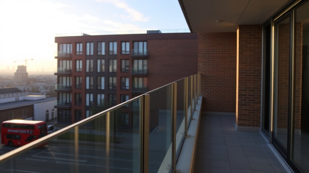Semi-Frameless Balustrades Moorgate