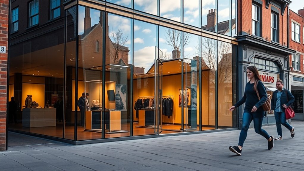 Shop Front Glazing Broadgate