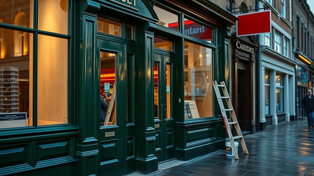 Shop Front Repair Moorgate