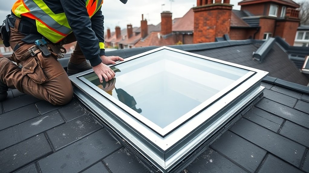 Skylight Installation Coleman Street