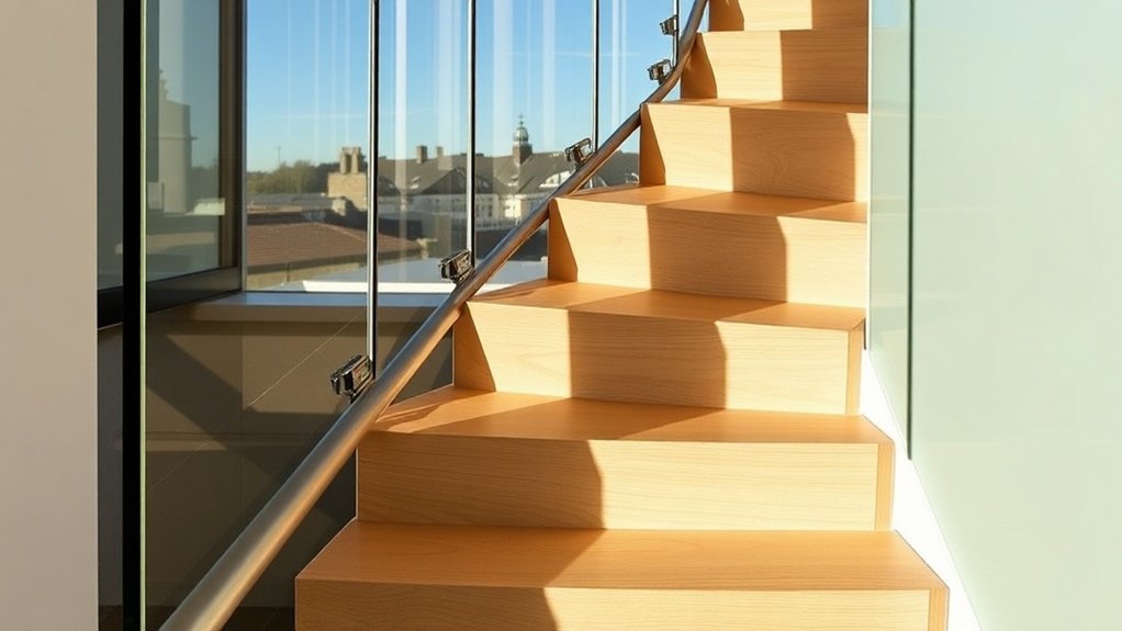 Staircase Glass Panels Moorgate